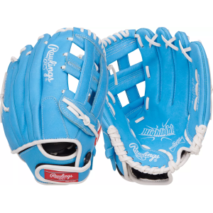 Rawlings 11.5" Youth Highlight Series Glove 2025, Kids, Columbia Blue