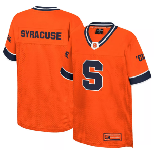 Colosseum Youth Syracuse Orange Orange Football Jersey, Large