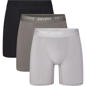 Skims SKIMS Men's Stretch 5'' Boxer Briefs - 3 Pack, Large, Gunmetal Multi - $54.00 at DICK'S Sporting Goods