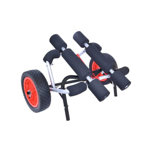 Malone Auto Racks WideTrak ATB Large Kayak and Canoe Cart with Bunks, Aluminum