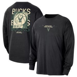 Nike Nike Adult Milwaukee Bucks Black Max90 Long Sleeve T-Shirt, Men's, XXL - $50.00 at DICK'S Sporting Goods