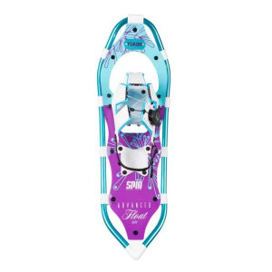 Yukon Charlie's Women's Advanced Float Spin Snowshoes, Blue/Purple