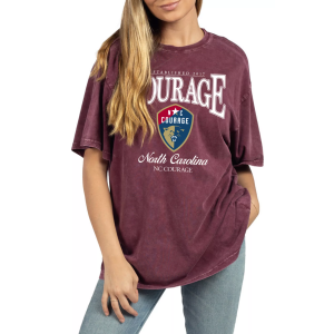 Chicka-D chicka-d Women's North Carolina Courage Graphic Band Maroon T-Shirt, L/XL, Red - $50.00 at DICK'S Sporting Goods