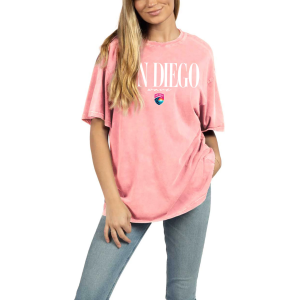 Chicka-D chicka-d Women's San Diego FC Pink Script Cropped T-Shirt, Small/Medium - $50.00 at DICK'S Sporting Goods