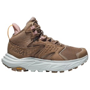 HOKA Women's Anacapa 2 Mid GTX Hiking Boots, Size 6, Dune/Ice Flow
