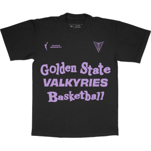 Playa Society PLAYA SOCIETY Adult Golden State Valkyries Black Catch Up T-Shirt, Men's, Large - $50.00 at DICK'S Sporting Goods