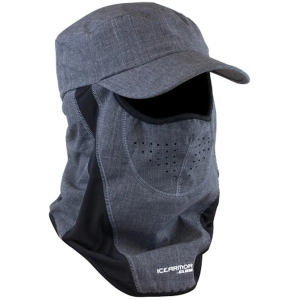 Clam Outdoors IceArmor Renegade Balaclava, Men's, Chambray Blue Heather