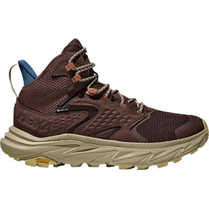 HOKA Men's Anacapa 2 Mid GTX Hiking Boots, Size 9, Walnut/Oyster Mushroom