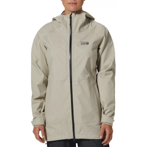 Mountain Hardwear Women's Threshold Parka, Small, Oyster Shell