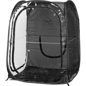 WeatherPod by Under the Weather MyPod XL 2-Person Pop-Up Tent, Black