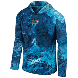 Colosseum Colosseum Men's Florida Gators Dark Blue Roscoe Long Sleeve Hoodie T-Shirt, Medium - $49.99 at DICK'S Sporting Goods