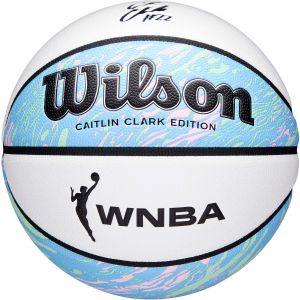 Wilson Wilson Caitlin Clark WNBA Oasis Basketball, Blue/White - $49.99 at DICK'S Sporting Goods