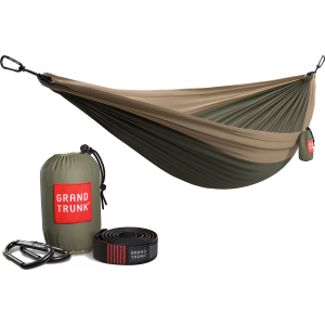 Grand Trunk Double Hammock with Straps, Khaki/Olive