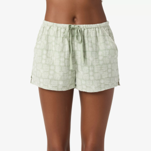 O'Neill Women's Brenda Geo Shorts, Medium, Seafoam
