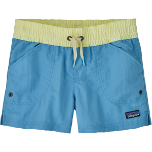 Patagonia Girls' Costa Rica Baggies Shorts, XL, Lago Blue