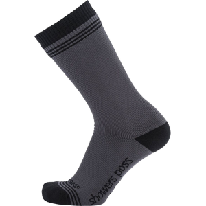 showers pass Crosspoint Waterproof Wool Socks, Men's, Small/Medium, Grey