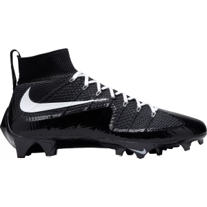 Nike Vapor Edge 360 Untouchable Mid Football Cleats, M7.5/W9, Black/White