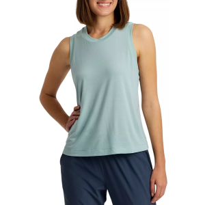 Free Fly Women's Elevate Lightweight Tank, XS, Ocean Mist