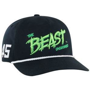 '47 Adult Nascar Tyler Reddick Black Rope Hitch Adjustable Hat, Men's