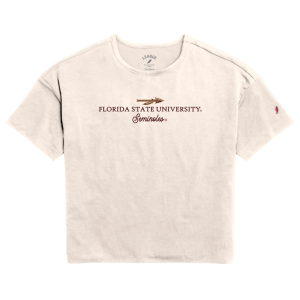 League-Legacy League-Legacy Women's Florida State Seminoles Ivory All Day T-Shirt, Large, White - $48.00 at DICK'S Sporting Goods
