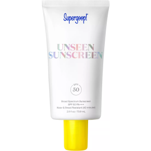 Supergoop! Unseen Sunscreen SPF 50 - 2.5 oz., White