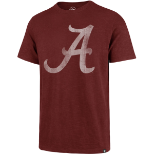 '47 Men's Alabama Crimson Tide Crimson Grit Scrum T-Shirt, Small, Red