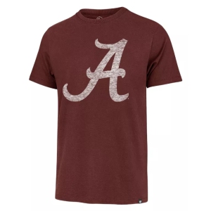 '47 Adult Alabama Crimson Tide Cardinal Scrum Grit T-Shirt, Men's, Small, Red