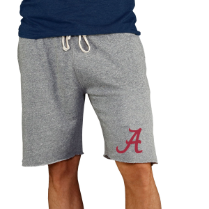 Concepts Sport Concepts Sport Men's Alabama Crimson Tide Grey Mainstream Terry Shorts, Small, Gray - $45.00 at DICK'S Sporting Goods