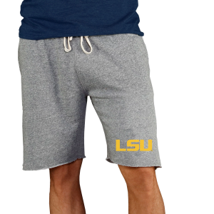 Concepts Sport Concepts Sport Men's LSU Tigers Grey Mainstream Terry Shorts, Small, Gray - $45.00 at DICK'S Sporting Goods
