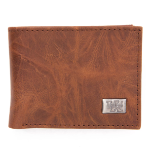 Eagles Wings Kentucky Wildcats Bi-fold Wallet, Men's, Brown