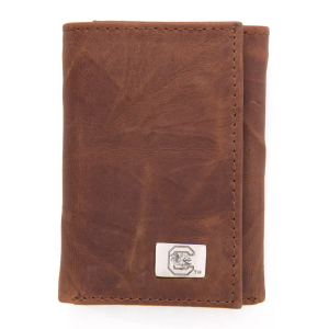Eagles Wings South Carolina Gamecocks Tri-fold Wallet, Men's, Brown