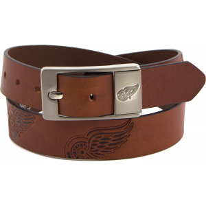 Eagles Wings Eagles Wings Men's Detroit Red Wings Leather Belt, Size 44, Brown - $45.00 at DICK'S Sporting Goods