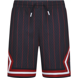 Jordan Kids' Air Diamond Shorts, Large, Black/Gym Red
