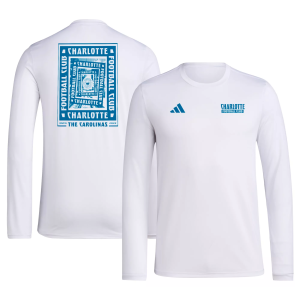 Adidas adidas Men's Charlotte FC 2025 White Local Warp Long Sleeve T-Shirt, Small - $45.00 at DICK'S Sporting Goods