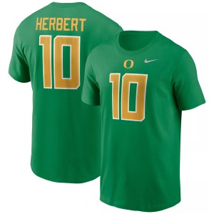 Nike Nike Men's Oregon Ducks Justin Herbert #10 Green Jersey T-Shirt, Small - $45.00 at DICK'S Sporting Goods