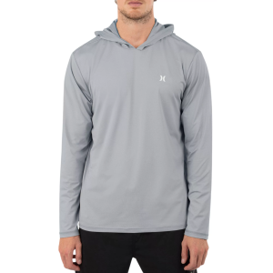 Hurley Hurley Men's Hybrid UPF Hooded Long Sleeve Rashguard, Medium, Particle - $22.97 at DICK'S Sporting Goods