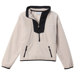 Columbia Kids' Sequoia Grove 1/2 Zip Fleece Pullover, XL, Dark Stone/Black