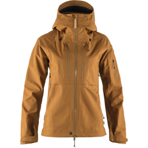 Fjallraven Women's Keb Eco-Shell Jacket, Large, Chestnut