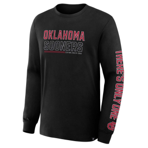 Fanatics NCAA Men's Oklahoma State Cowboys Black Legacy Cotton Long Sleeve T-Shirt, Large - $24.97 at DICK'S Sporting Goods