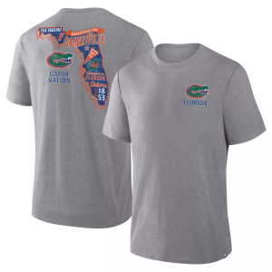Fanatics NCAA Men's Florida Gators Athletic Gray Heather Triblend State T-Shirt, Small - $45.00 at DICK'S Sporting Goods