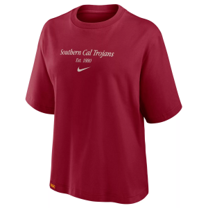 Nike Nike Women's USC Trojans Team Crimson Tag Box T-Shirt, XS, Red - $45.00 at DICK'S Sporting Goods