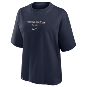 Nike Nike Women's Arizona Wildcats College Navy Tag Box T-Shirt, Medium, Blue - $45.00 at DICK'S Sporting Goods