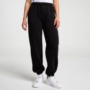 DSG Women's Classic Fleece Cinch Pants, XXS, Pure Black