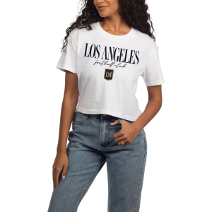 Chicka-D chicka-d Women's Los Angeles FC White Wordmark Script T-Shirt, Medium - $45.00 at DICK'S Sporting Goods