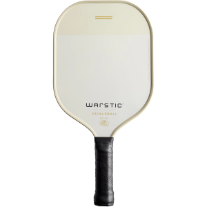 Warstic WSPB3E Pro Standard Elite Pickleball Paddle, White