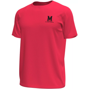 Under Armour Men's Maryland Terrapins Red Tech Stretch Short Sleeve T-Shirt, XL