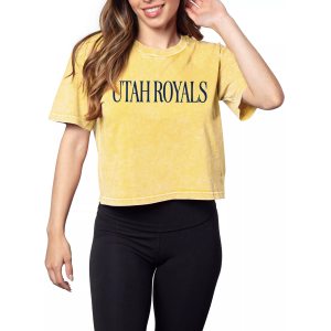 Chicka-D chicka-d Women's Utah Royals Sunflower Short N' Sweet T-Shirt, Medium, Yellow - $45.00 at DICK'S Sporting Goods