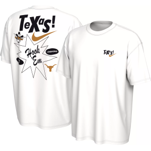 Nike Men's Texas Longhorns White MAX 90 Match Up T-Shirt, XL