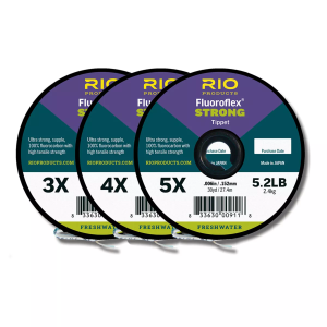 Rio Fluoroflex Strong Tippet - 3 Pack, 4X-6X