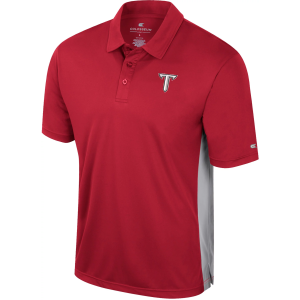 Colosseum Men's Troy Trojans Cardinal Set In Polo, Small, Red